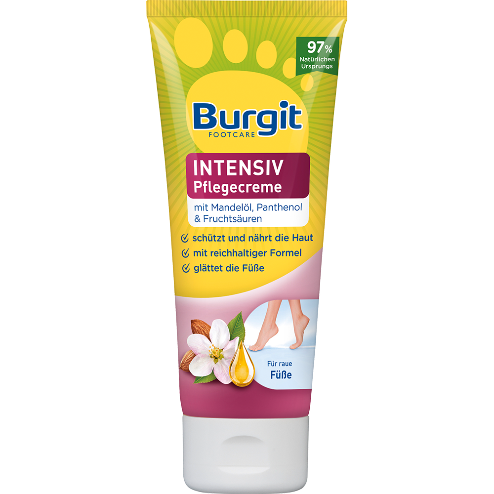 Bild: Burgit Footcare Intensiv Pflegecreme