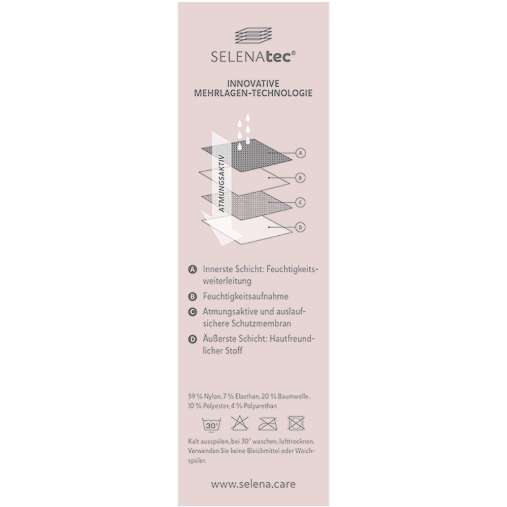 Bild: SELENACARE Menstruationsunterwäsche Classic