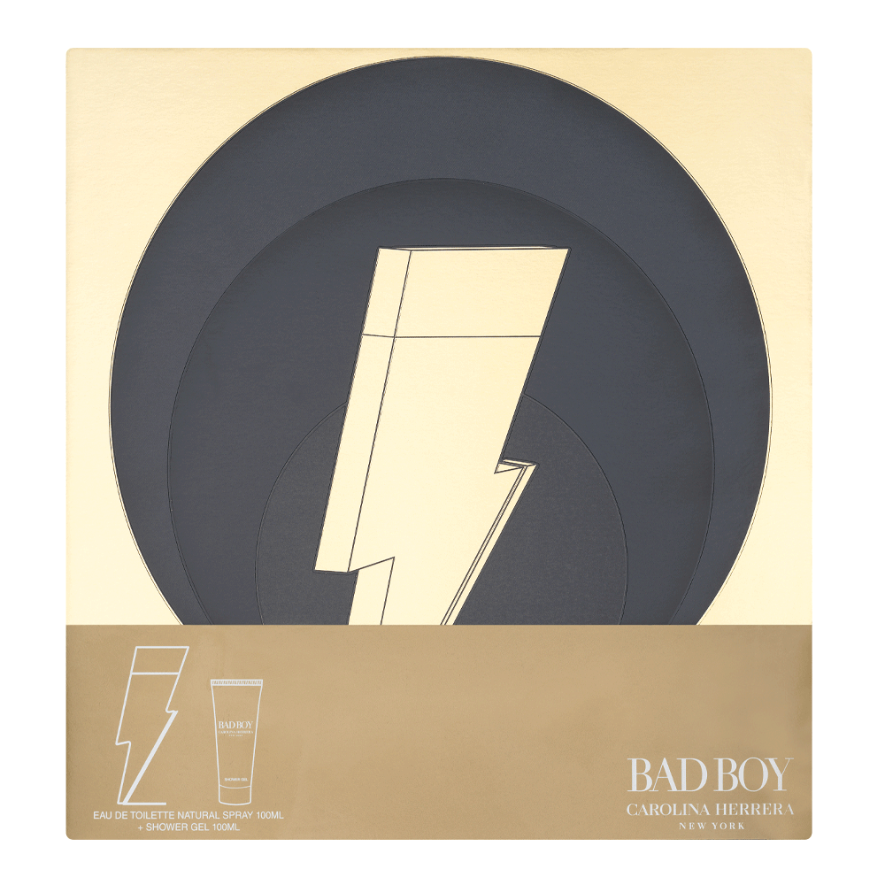 Bild: CAROLINA HERRERA Bad Boy Geschenkset Eau de Toilette 100 ml + Duschgel 100 ml