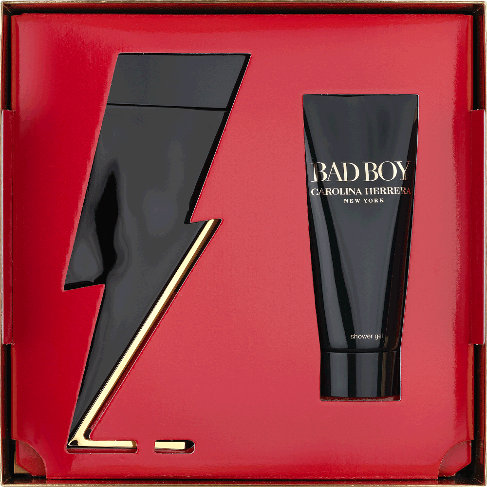 Bild: CAROLINA HERRERA Bad Boy Geschenkset Eau de Toilette 100 ml + Duschgel 100 ml