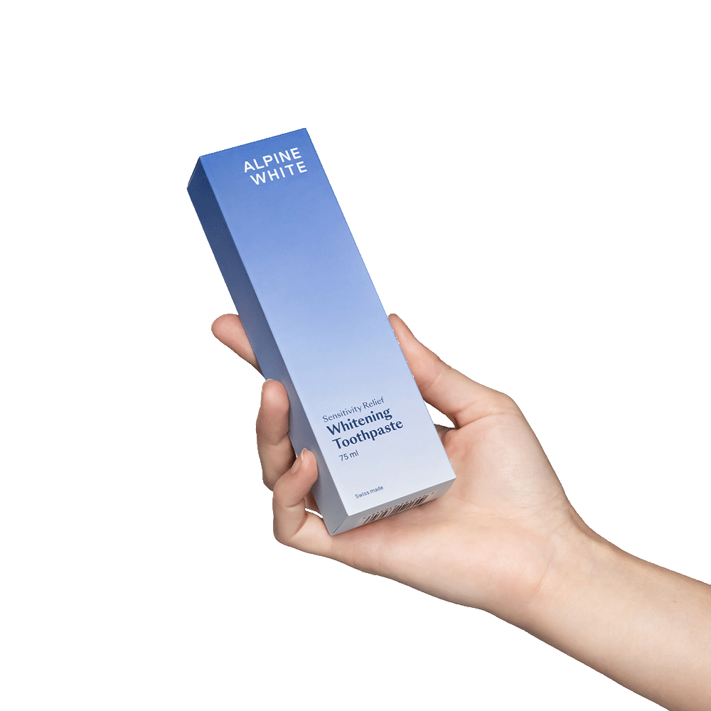 Bild: Alpine White Whitening Zahnpasta Sensitive Relief