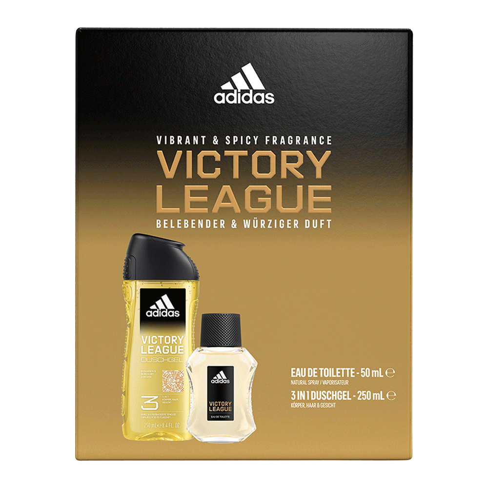 Bild: adidas Victory League Geschenkset Eau de Toilette 50 ml + Duschgel 250 ml