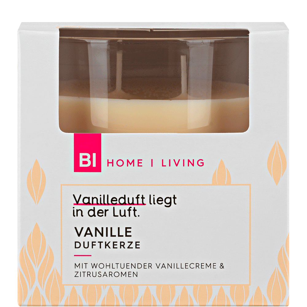 Bild: BI HOME Living Duftkerze Groß Vanille