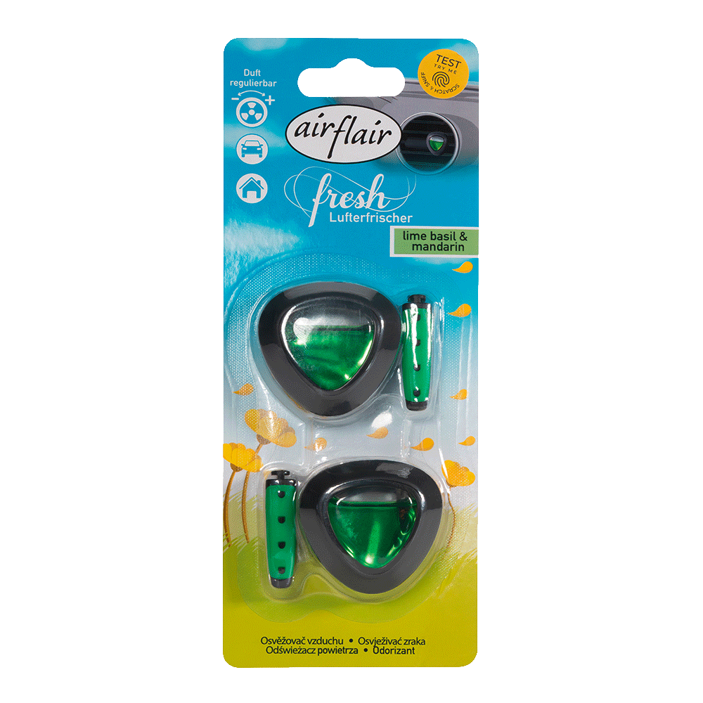 Bild: airflair Autoduft Fresh Lime Basil & Mandarin