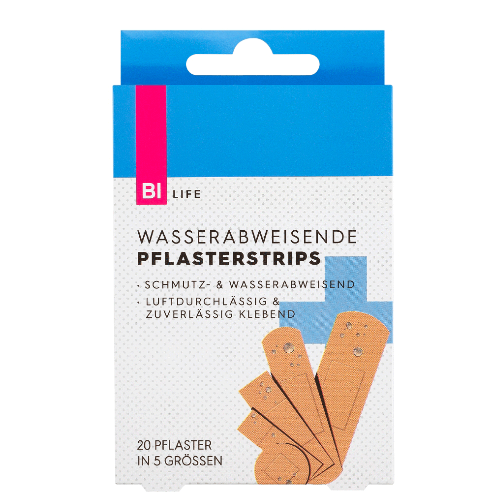 Bild: BI LIFE Pflasterstrips wasserabweisend 5 Größen
