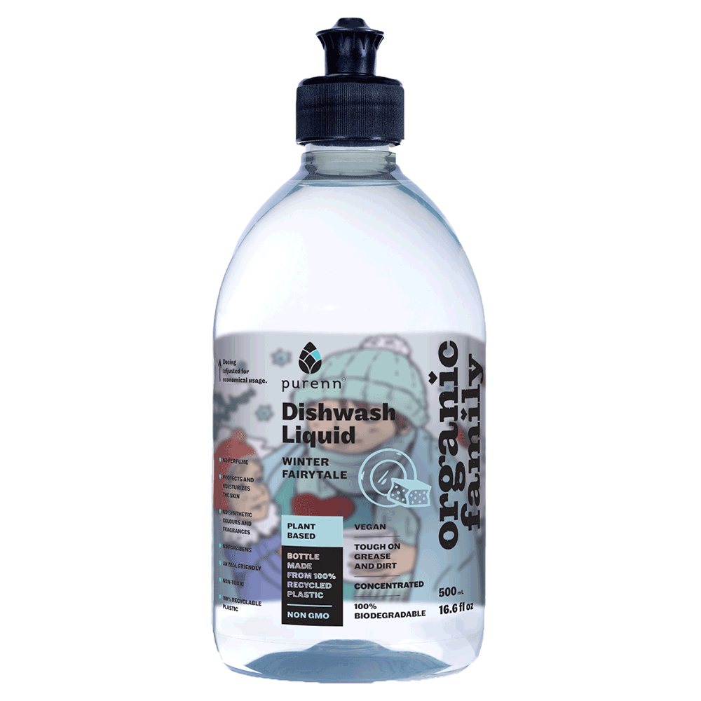 Bild: purenn Geschirrspülmittel Winter Fairytale