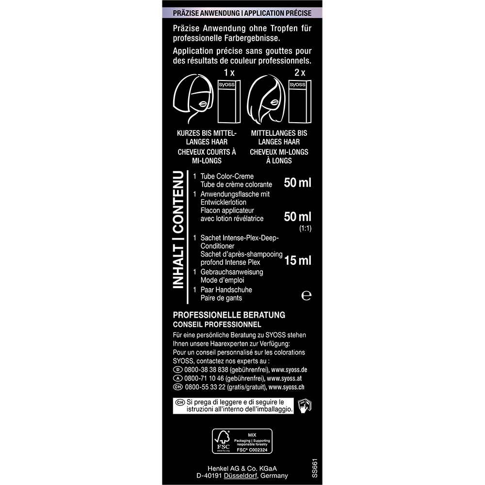 Bild: syoss Permanente Coloration Caramel Gold