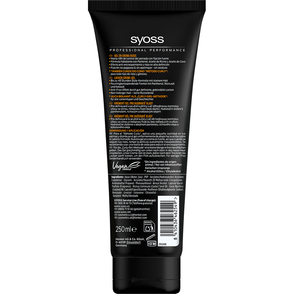 Bild: syoss Curl Control Cream Gel