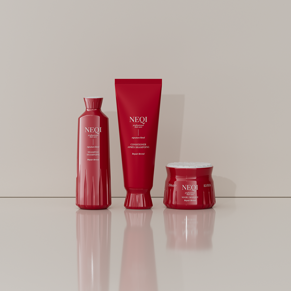 Bild: NEQI Haarmaske Repair Reveal
