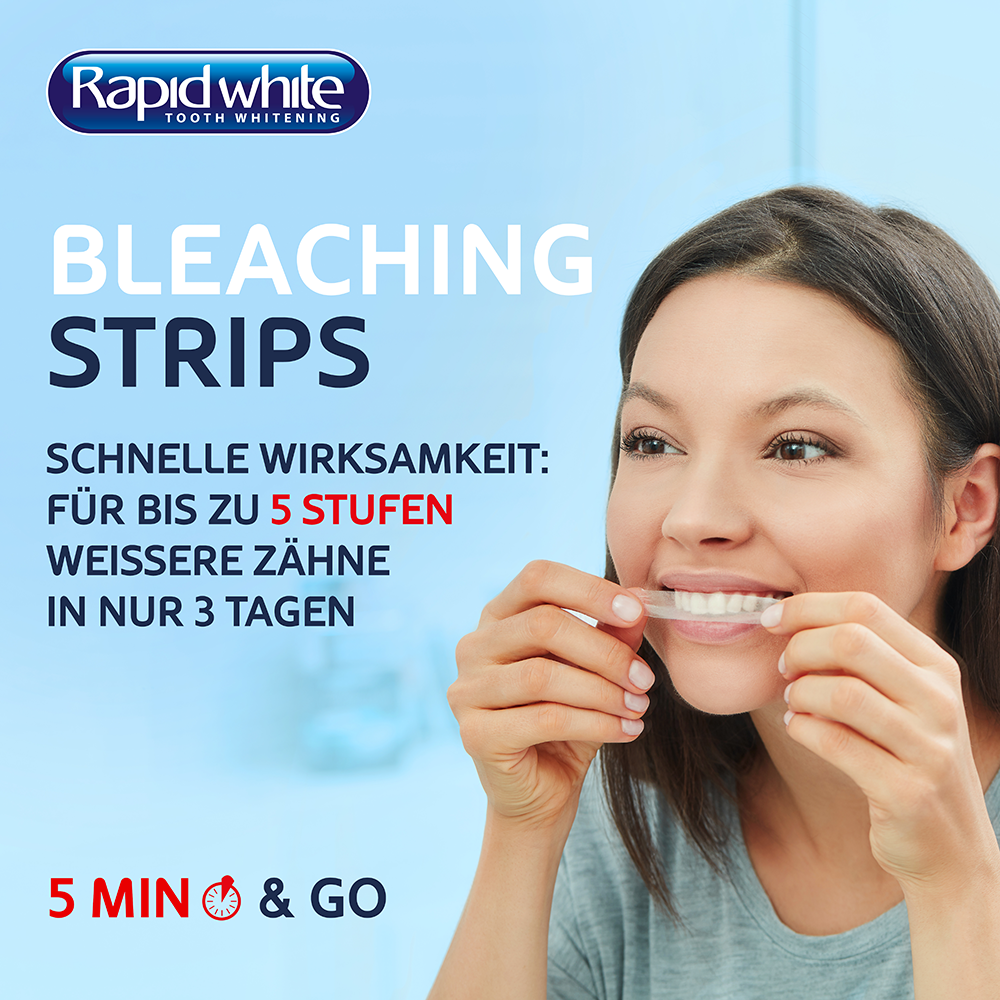 Bild: Rapid White Bleaching Strips