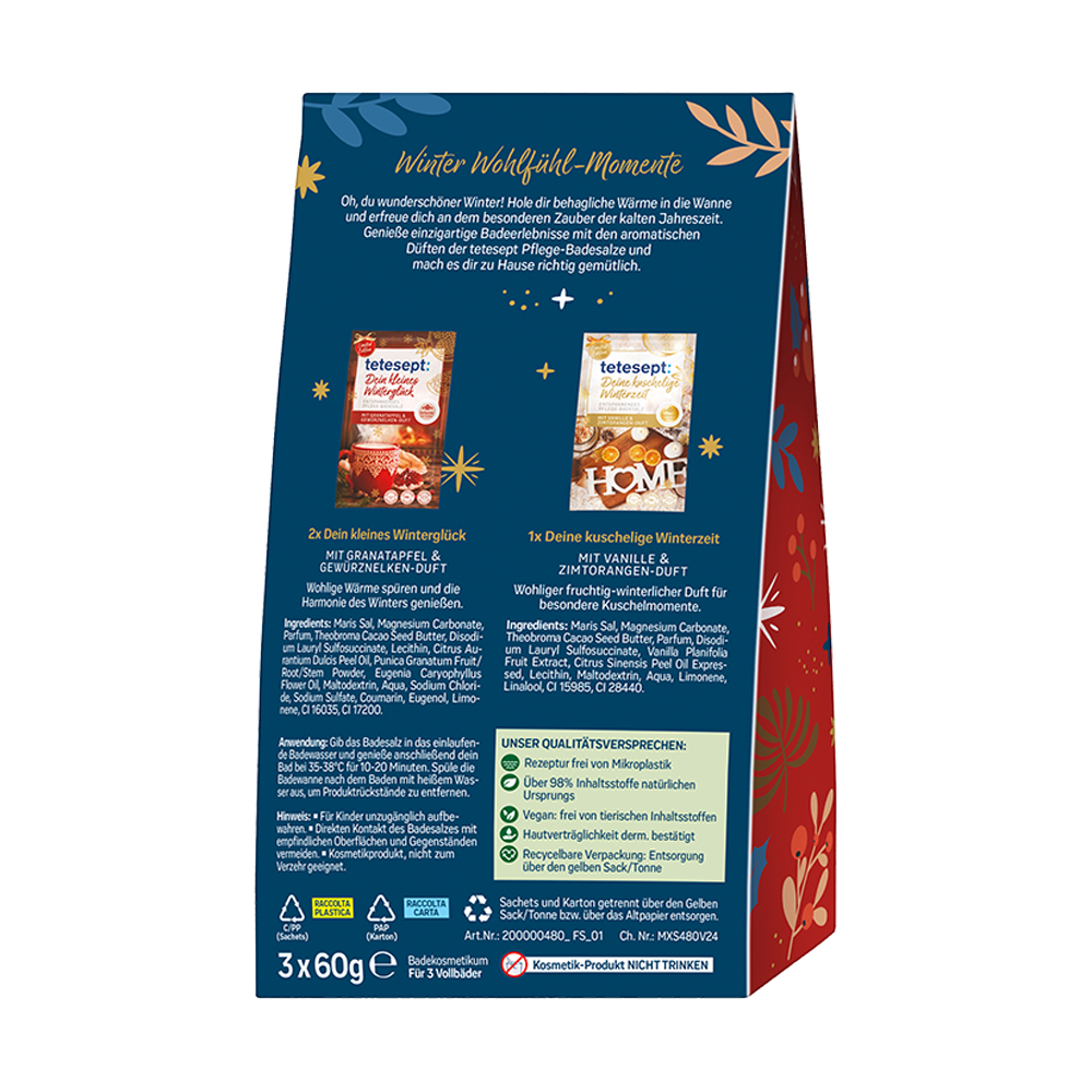 Bild: tetesept: Geschenkset Winter Wohlfühlmomente