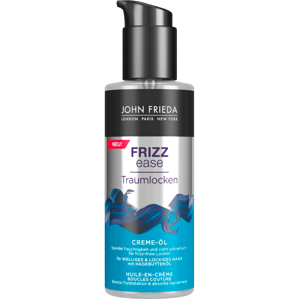 Bild: JOHN FRIEDA FRIZZ EASE Traumlocken Creme-Öl