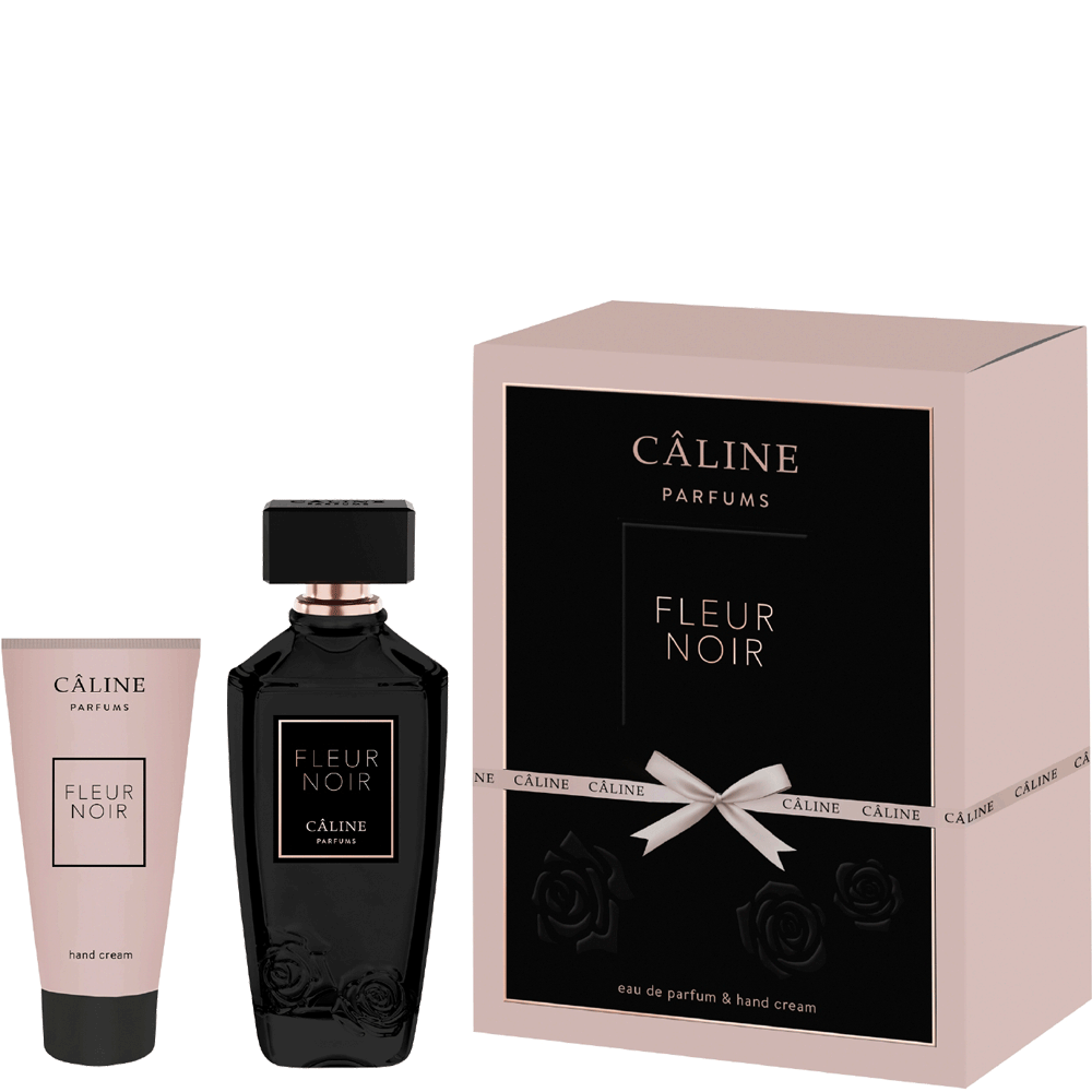Bild: Caline Parfums Fleur Noir Geschenkset Eau de Parfum 60 ml + Handcreme 50 ml