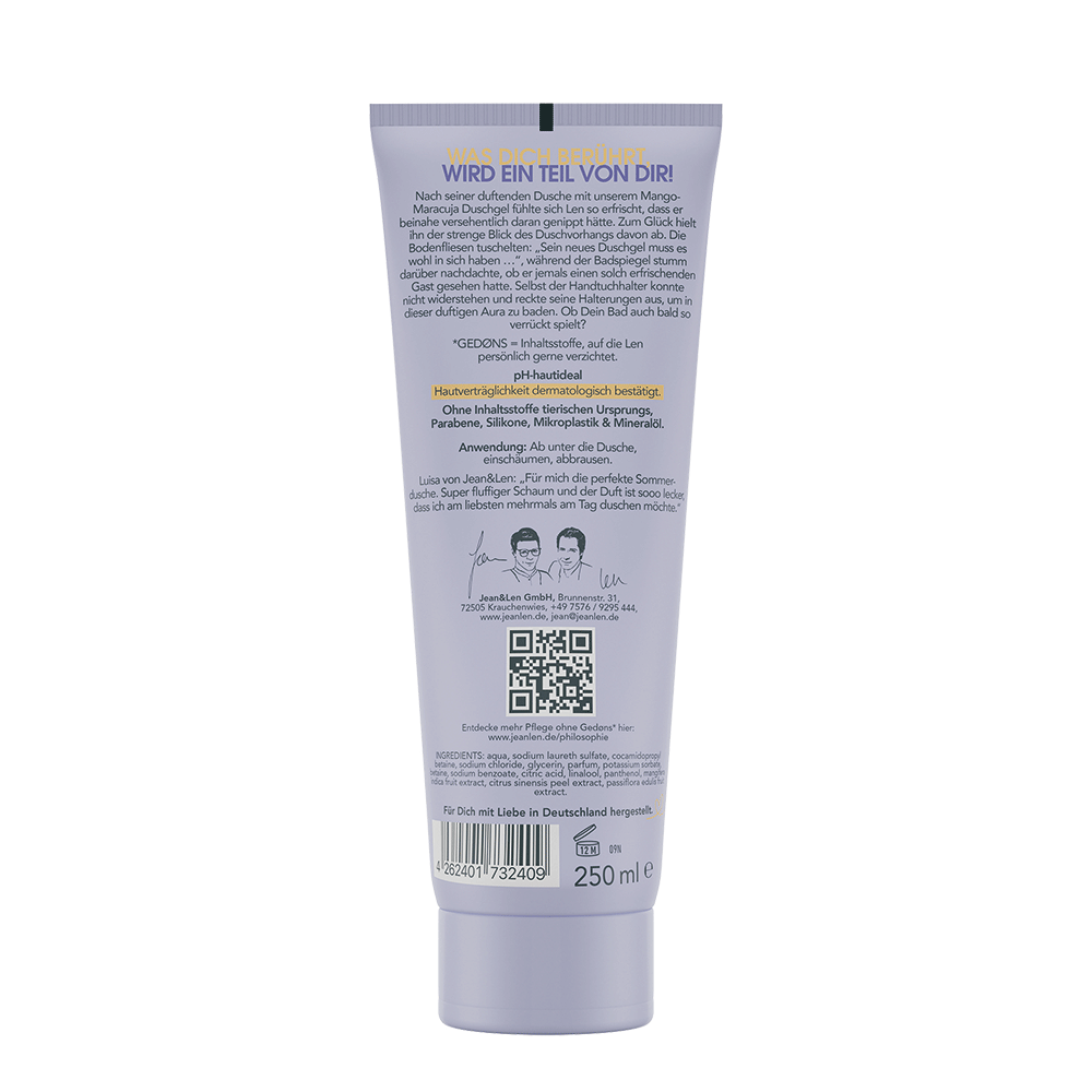 Bild: Jean&Len Duschgel Mango Maracuja