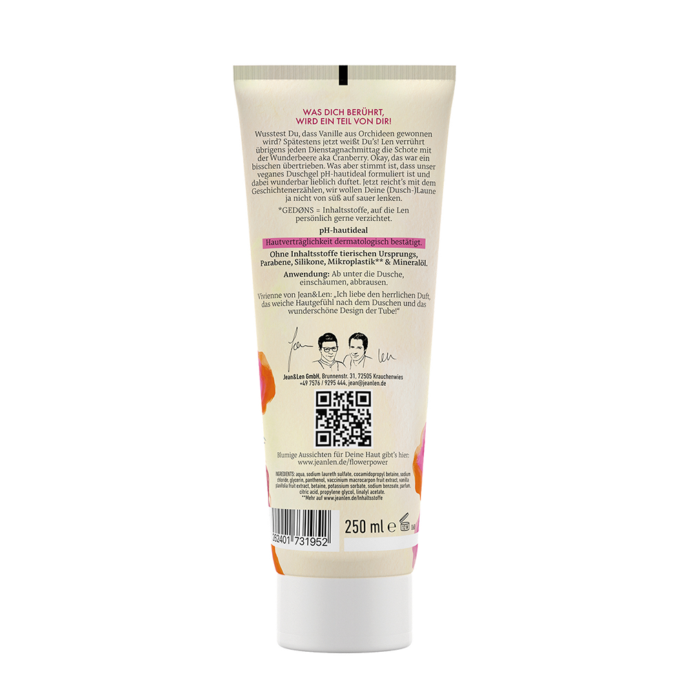 Bild: Jean&Len Duschgel Vanilla Loves Berry
