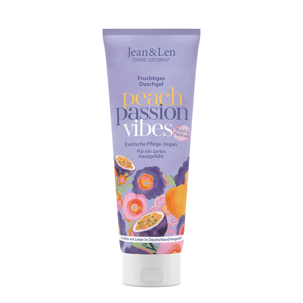 Bild: Jean&Len Duschgel Pfirsich Maracuja