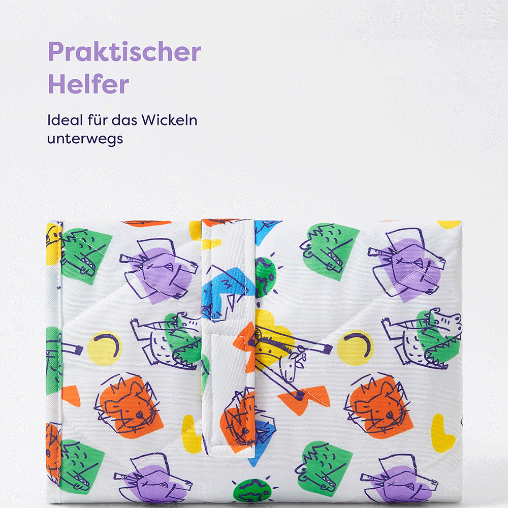 Bild: bambino mio Wickelunterlage für Unterwegs Mutig