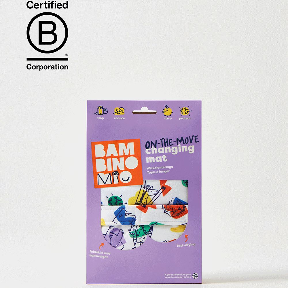 Bild: bambino mio Wickelunterlage für Unterwegs Mutig