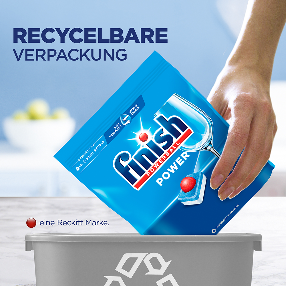 Bild: finish Powerball Power All in 1 Tabs Fresh