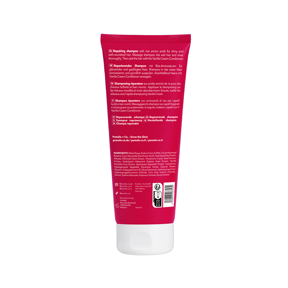 Bild: Pomélo+Co. Shampoo Repairing Vanilla Dream