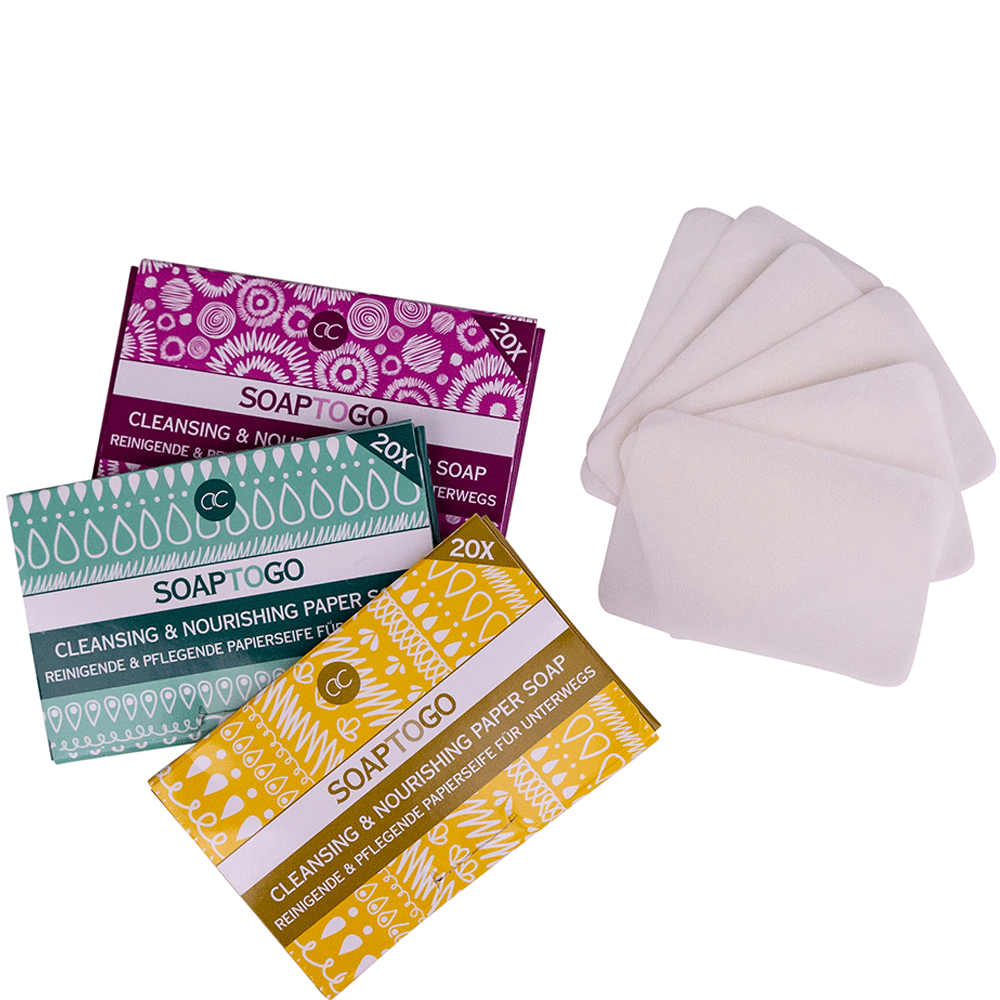 Bild: Accentra Seifenpapier für Unterwegs