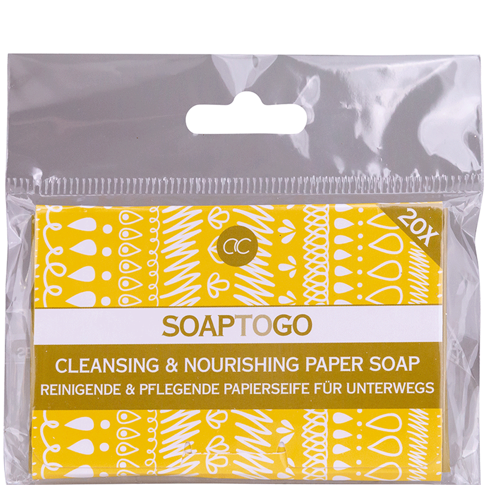 Bild: Accentra Seifenpapier für Unterwegs