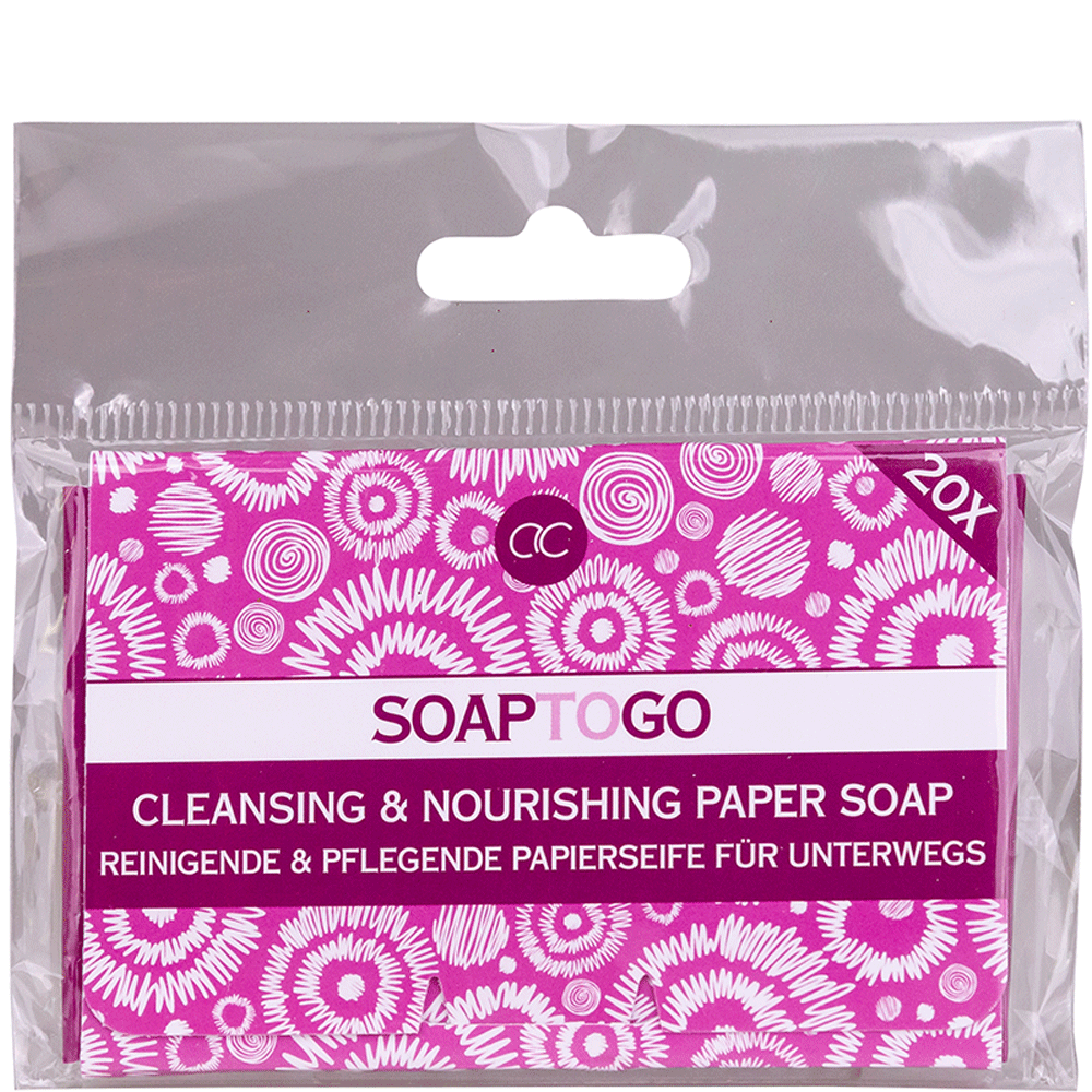 Bild: Accentra Seifenpapier für Unterwegs
