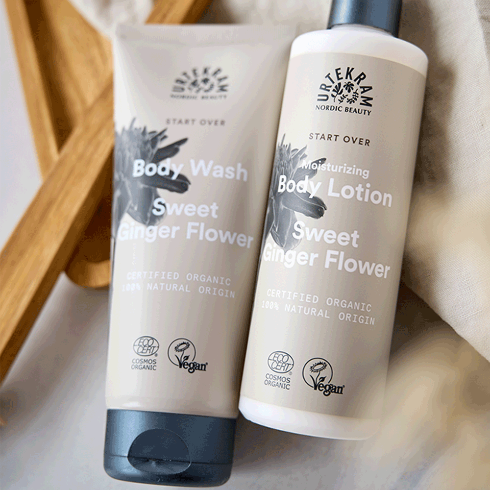 Bild: Urtekram Sweet Ginger Flower Duschgel