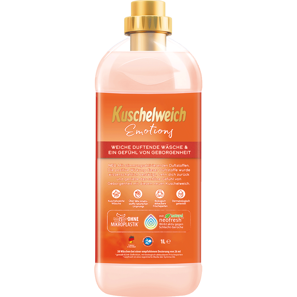 Bild: Kuschelweich Weichspüler Emotions Geborgenheit