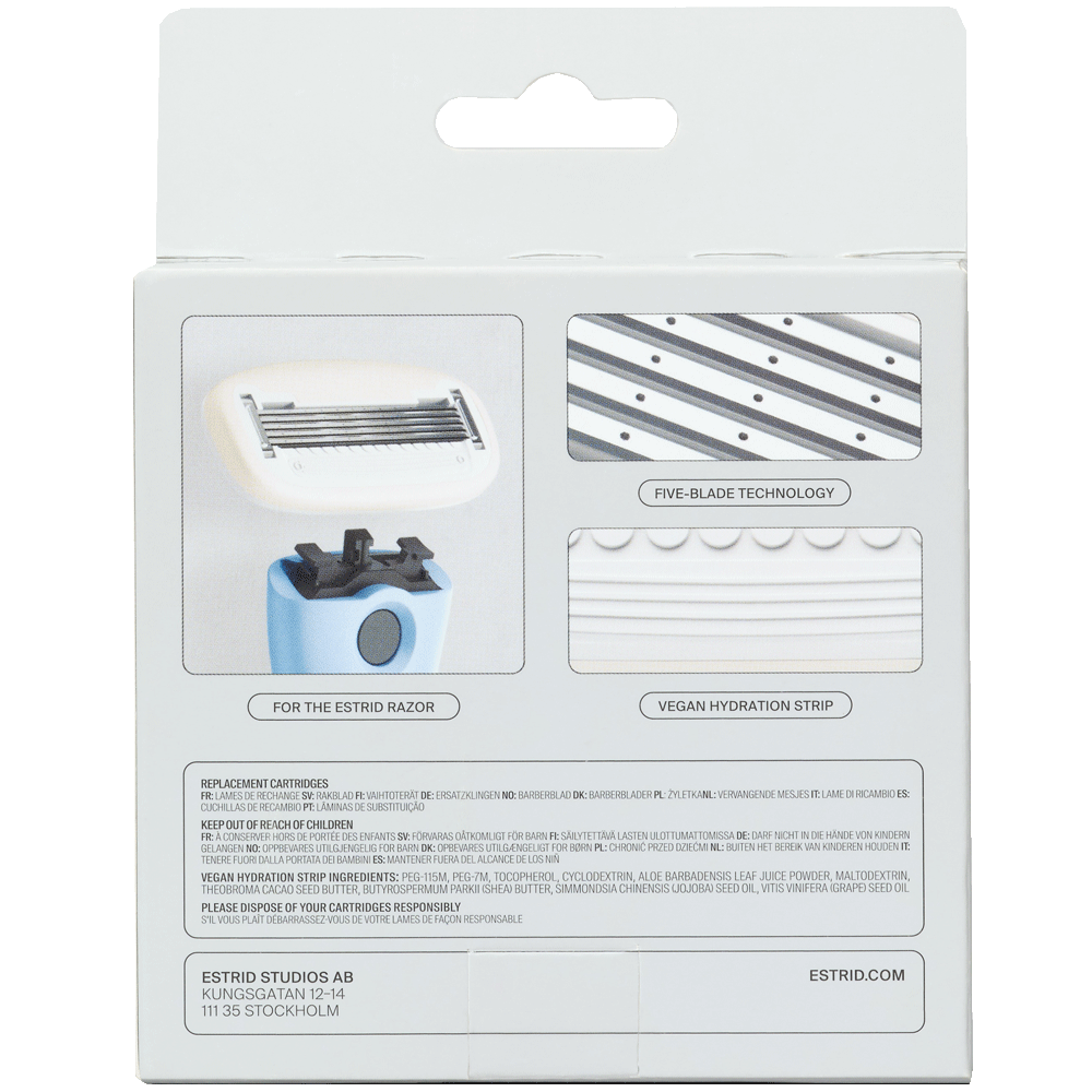 Bild: ESTRID The Five Blade Cartridges