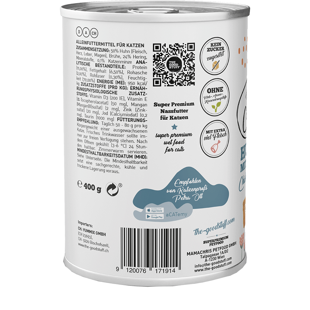 Bild: The Goodstuff for Cats Huhn mit Hering