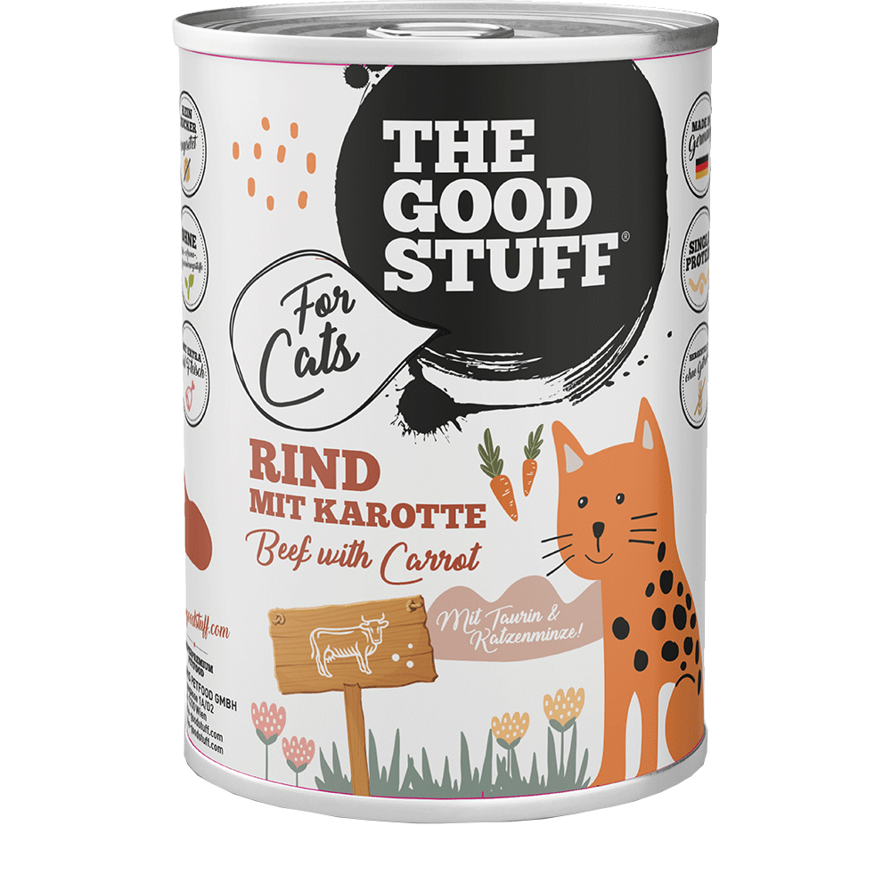 Bild: The Goodstuff for Cats Rind mit Karotte