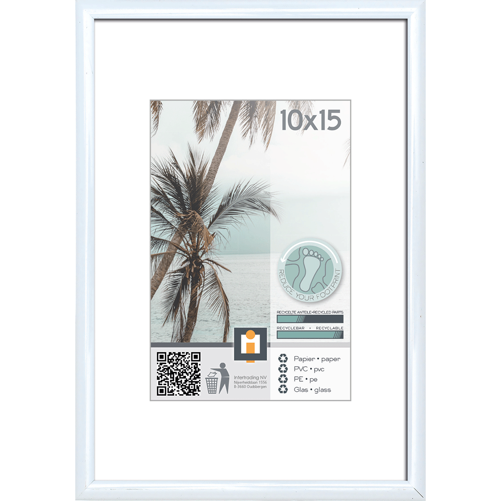 Bild: Tawo Living Bilderrahmen Weiß 10x15cm