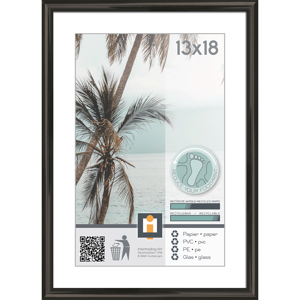 Bild: Tawo Living Bilderrahmen Schwarz 13x18cm