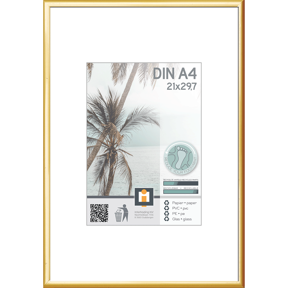 Bild: Tawo Living Bilderrahmen Gold 21x30cm