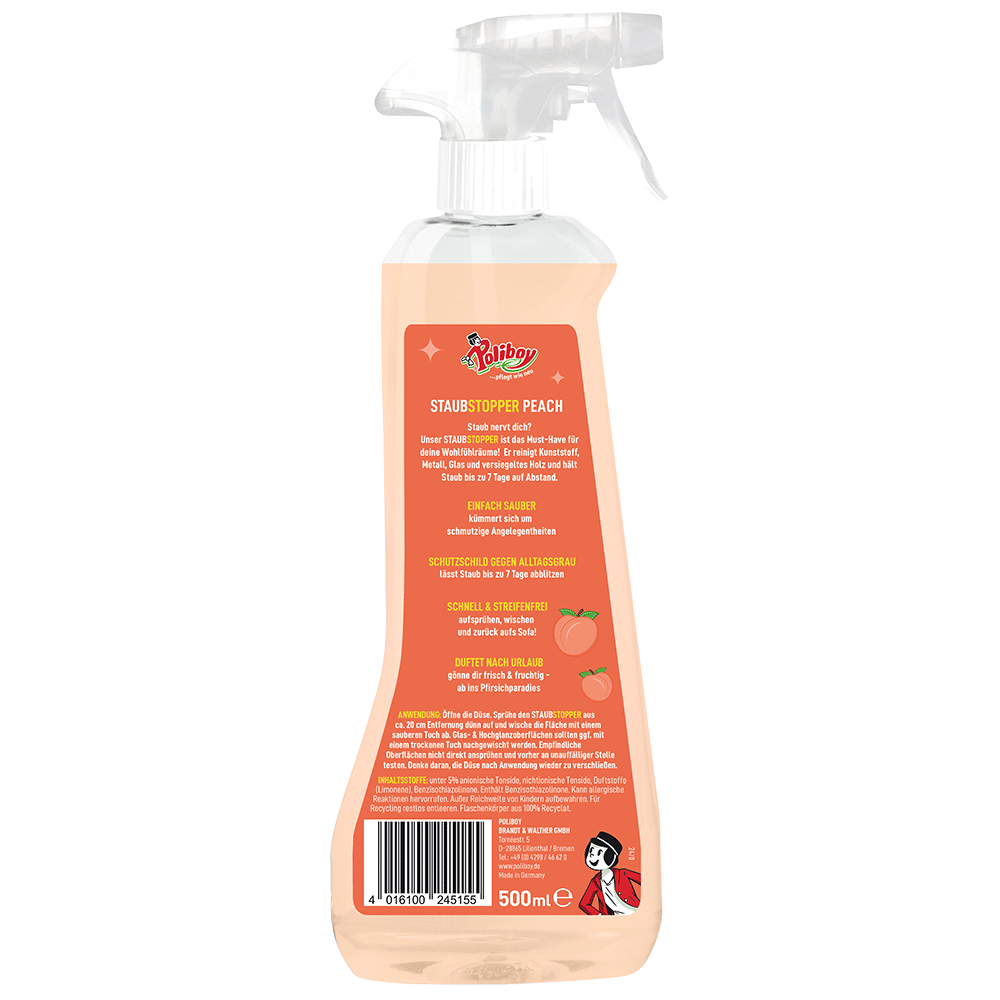 Bild: Poliboy Staubstopper Peach