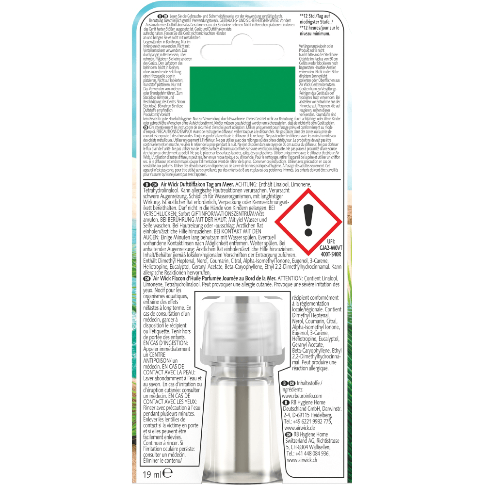 Bild: AIRWICK Duftstecker Nachfüllung Tag am Meer