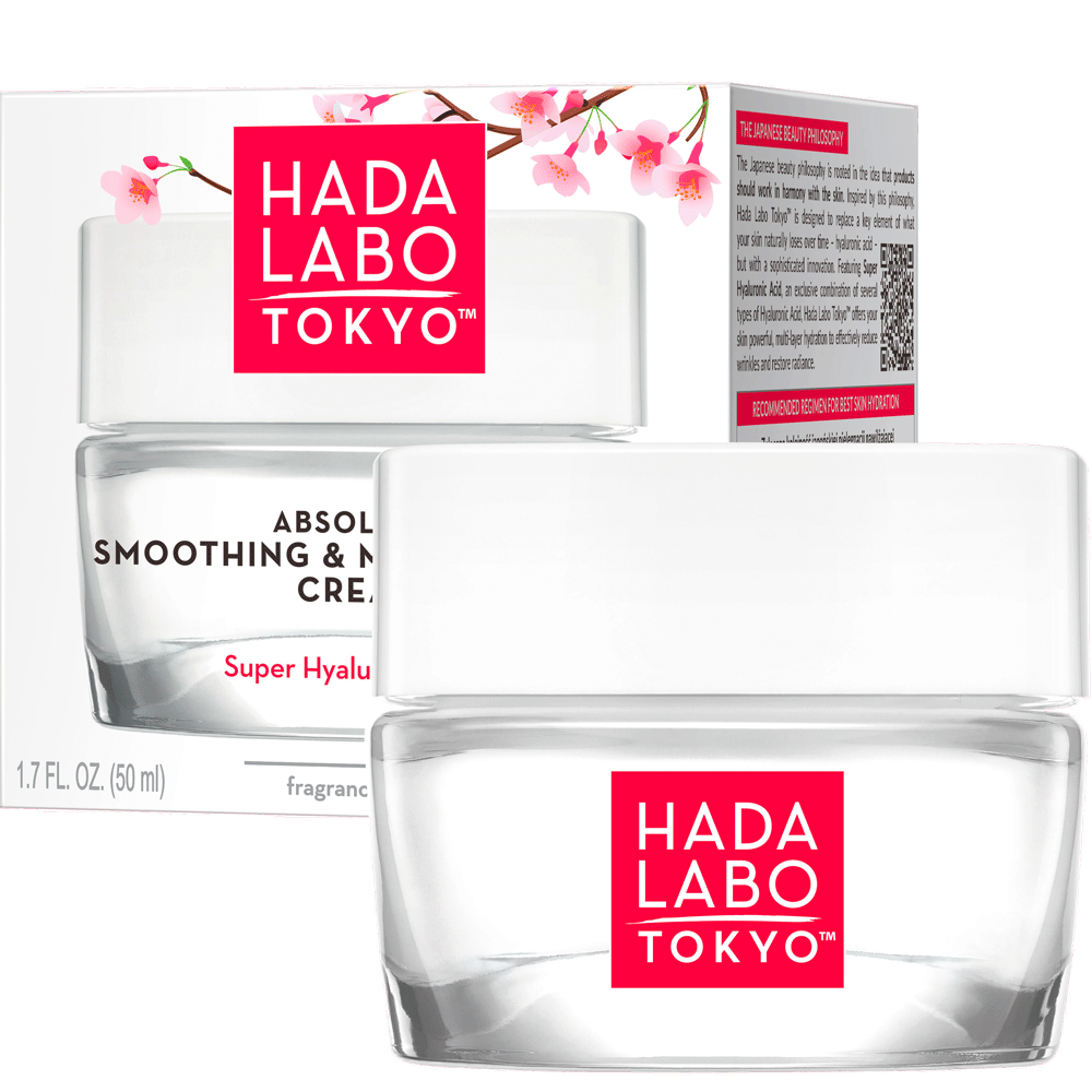 Bild: HADA LABO TOKYO Gesichtscreme Tag und Nacht Smoothing and Moisurizing