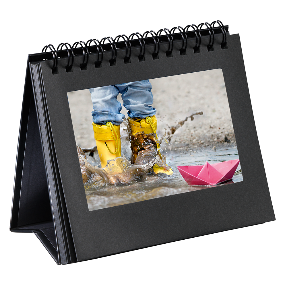 Bild: Hama Spiral Aufssteller 11x15 Schwarz