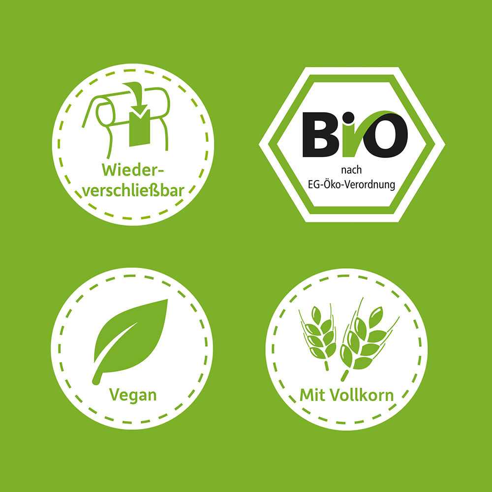 Bild: Freche Freunde Waffel Herzchen Apfel und Erdbeere