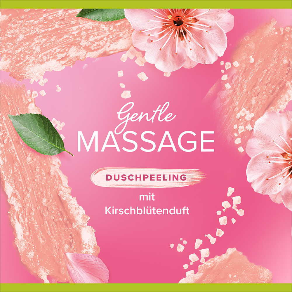 Bild: Palmolive Thermal Spa Duschpeeling Gentle Massage Kirschblüte 