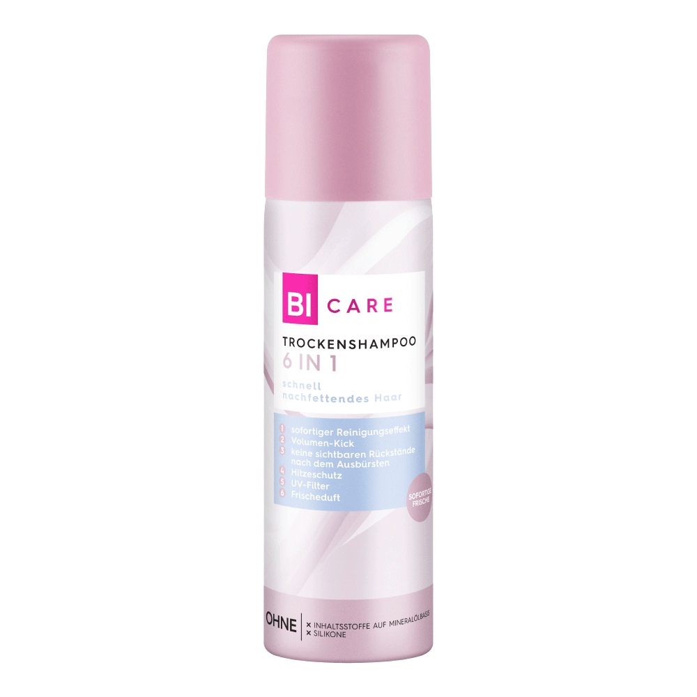 Bild: BI CARE Trockenshampoo 6in1