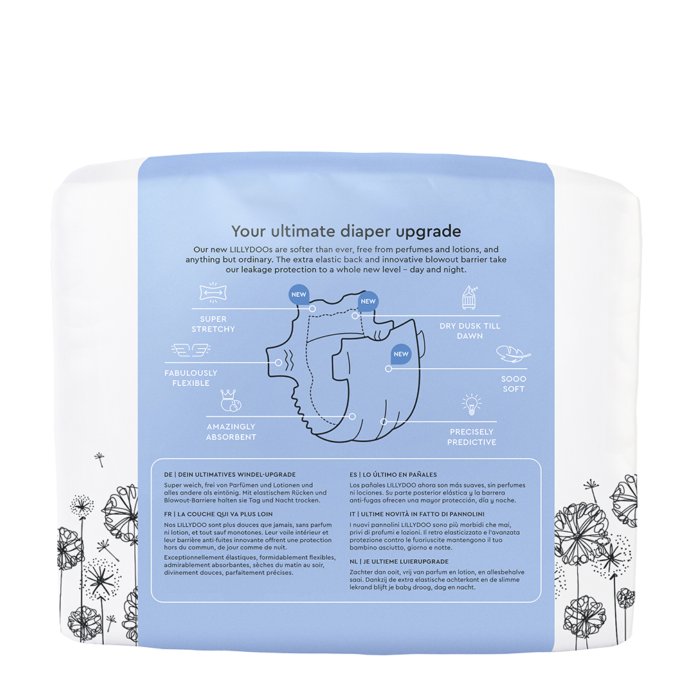 Bild: LILLYDOO Windeln N°2, 4 kg - 8 kg 