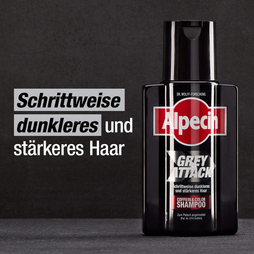 Bild: Alpecin Shampoo Grey Attack