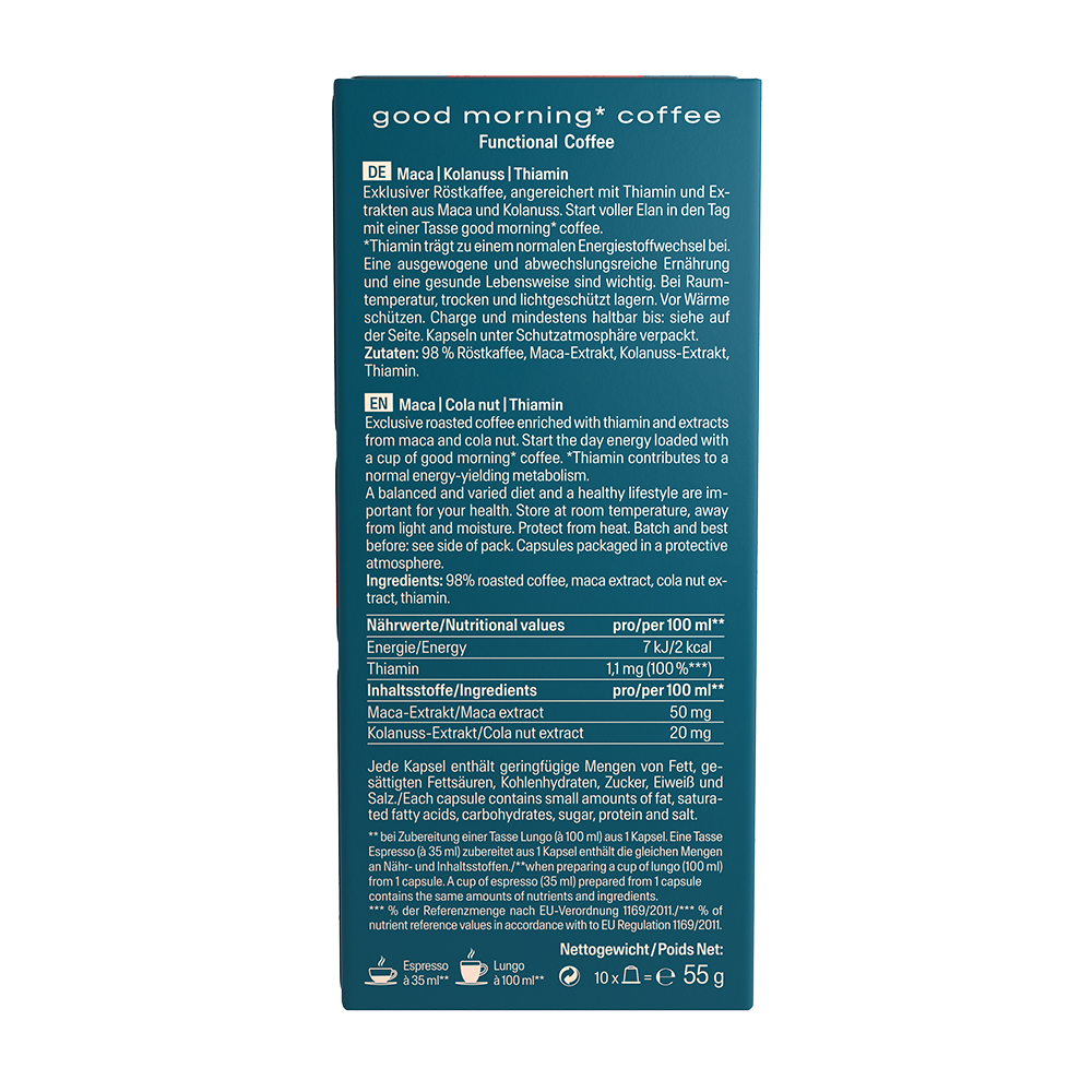 Bild: Biogena Moments Good Morning Coffee