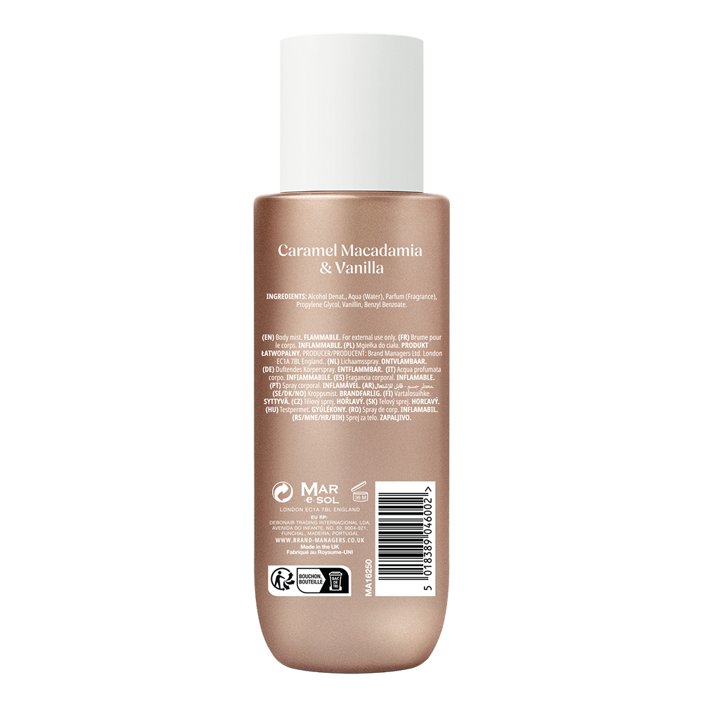 Bild: Mar e Sol Caramel Macadamia and Vanilla Body Mist 