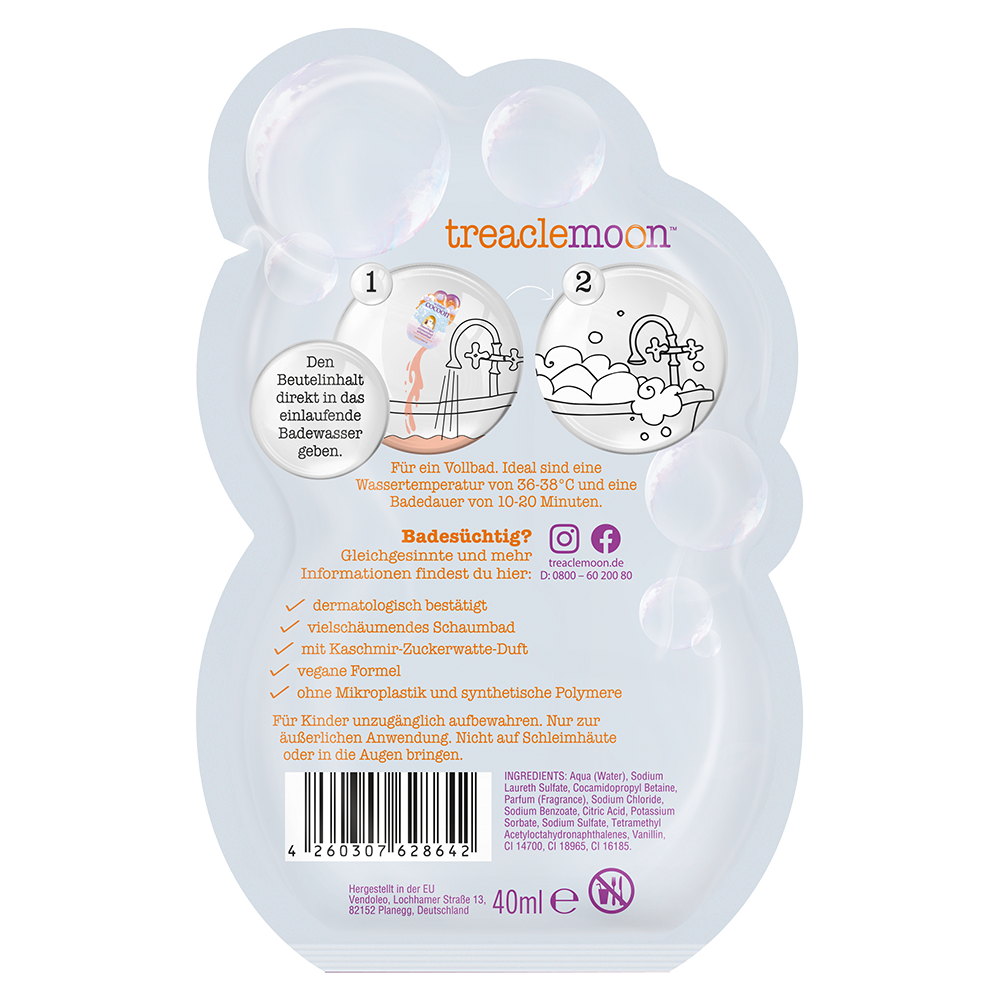 Bild: Treaclemoon Schaumbad Winter Cocoon