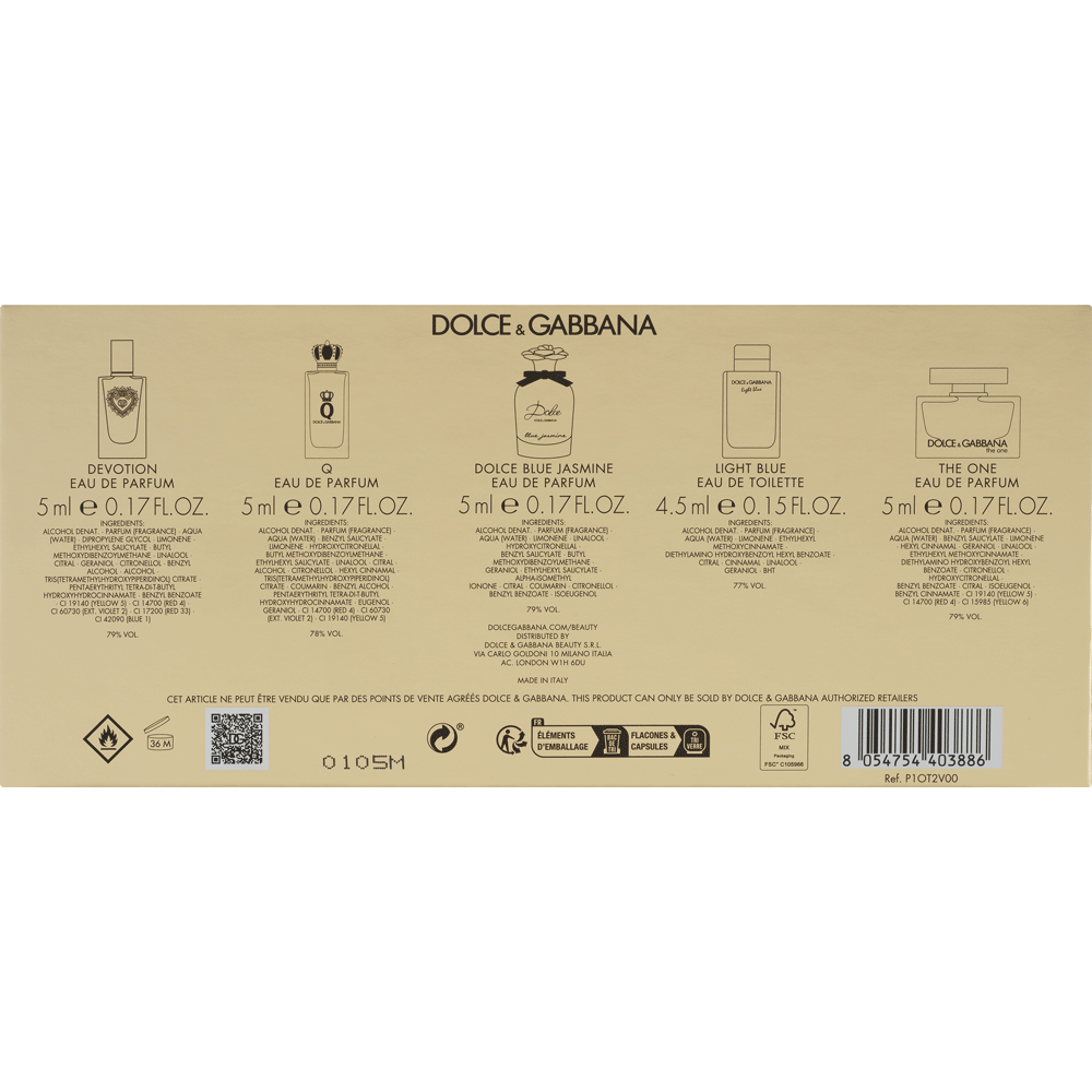 Bild: Dolce & Gabbana Mini Geschenkset