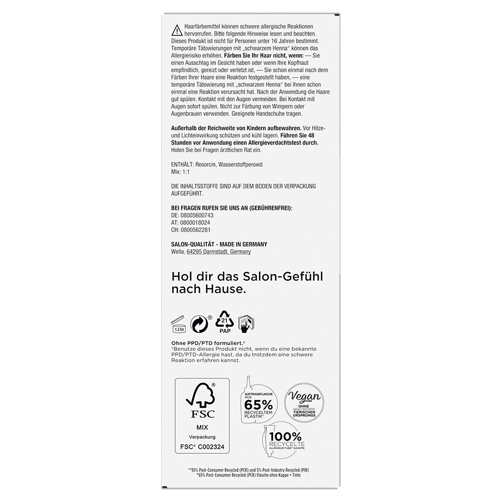 Bild: Clairol Professional Permanente Coloration Colorstrong Extra Hellblond Extra Hellblond