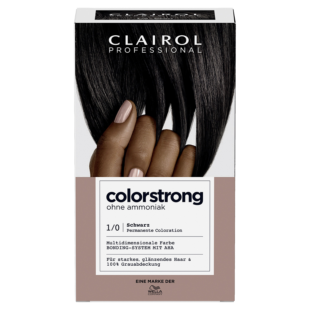Bild: Clairol Professional Permanente Coloration Colorstrong Schwarz Schwarz